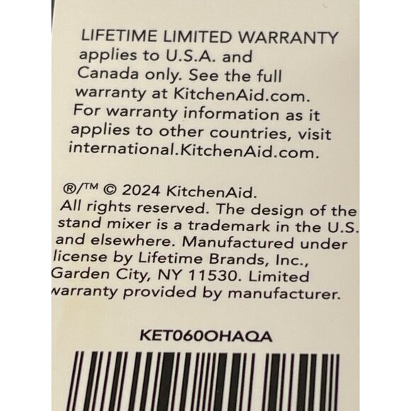 KitchenAid Utility Whisk Aqua Soft Grip Handle Stainless Steel Wires NEW - Picture 3 of 3